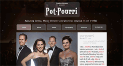 Desktop Screenshot of pot-pourri.com.au