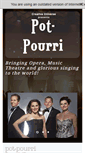 Mobile Screenshot of pot-pourri.com.au